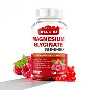 OEM MAGNESIO GLICINATO GOMMIES Calcio Magnesio Zinc Vitamina <span class=keywords><strong>D</strong></span> Threonato Complejo Glicinato Magnesio Citrato Tableta Cápsula - Product Image 4