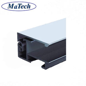 Profilé de gouttière en aluminium extrudé à fente 6063 T anodisé en poudre de couleur personnalisée MaTech Factory - Product Image 6