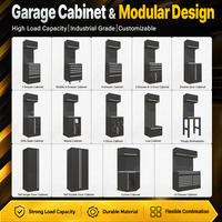 Armoire à outils métallique de haute qualité, chariot de rangement roulant avec tiroirs, serrure à clé, poignée à pousser pour atelier et garage