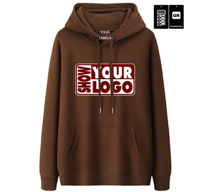 Sudaderas Personalizadas para Hombre con Forro de Terciopelo para Invierno, con su Logotipo y Diseño, Impresión de Etiquetas Gratis - Product Image 1