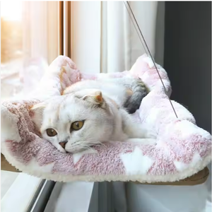 <span class=keywords><strong>Di</strong></span> alta qualità gattino appeso letto gatto sedile finestra montato letto gatto gatto amaca con ventosa in Silicone - Product Image 5