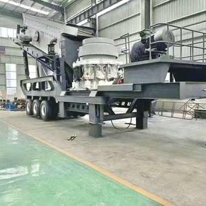 고효율 생산을 위한 강자갈 및 광석 처리용 인기 판매 모바일 콘 크러셔 - Product Image 1