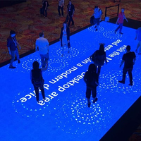 JYLED Premium-Qualität Interactive 2500nits P6.25 Indoor-LED-Tanzfläche für Versand zentrum/Bühne/Disco/Bar/Club/Hotel