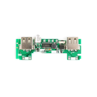 RNSbot 5V 2A double USB batterie solaire chargeur Module 18650 batterie au Lithium carte de Circuit imprimé LED indicateur lampe de poche