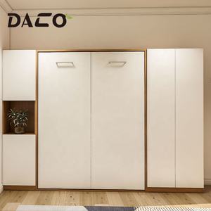 Muebles Modernos Ahorradores de Espacio, Camas Plegables Ocultas de Tamaño Completo, Camas de Pared con Armarios - Product Image 4