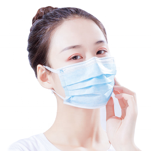 美丽的价格批发价格黑色三层口罩外科口罩蓝色马斯金最好的服务制造口罩 - Product Image 2