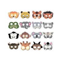 Masque facial insecte Cosplay maternelle jeu de fête d'anniversaire pour enfants habiller le masque d'insecte fourmi abeille