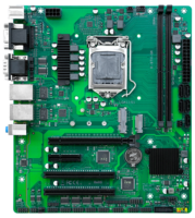 Carte mère industrielle JGINYUE 6-9TH-GK LGA1151 Multi ports COM M.2 NVMe DDR4 M-ATX pour PC de bureau de contrôle