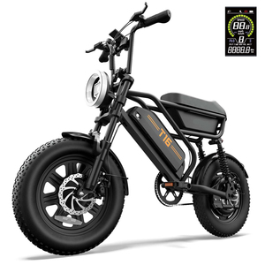 EU Stock Electric Bike City Electric Dirt Bike 48V 13Ah 16*3 Inch <b>Tire</b> Electric Bicycle <b>Kit</b> E Mountain Bike Bicycle Part - Product Image 1