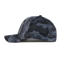 Gorra de Béisbol de 6 Paneles con Perforaciones Láser Ultra Transpirables, para Hombres, Uso Diario, Ropa Urbana, Actividades Deportivas al Aire Libre