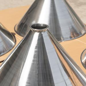 Pó sanitário do produto comestível e líquido aço inoxidável cônico alimentação funil Hopper - Product Image 3