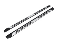 Marchepieds universels en aluminium DL pour Highlander, FJ Cruiser, Land Cruiser, Vezel SUV - Protection durable noire à visser