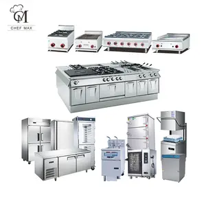 CE NSF Certificado De Aço Inoxidável Profissional Comercial Cozinha Equipamento Hotel Restaurante Catering Equipamento Fabricante