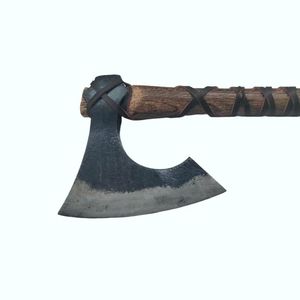 Custom Factory Direct Industrial Grade Ragnar Tomahawk Hand Forged High Carbon Steel <strong>Axe</strong> Head Wood <strong>Handle</strong> for Camping Survival - Product Image 4