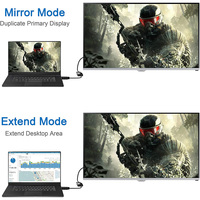 Cable Adaptador HDMI Macho a VGA Hembra 1080P en Oferta, Adaptador HDMI a VGA Sin Audio