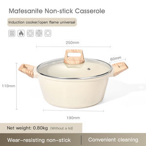 Juego de <span class=keywords><strong>Ollas</strong></span> y Sartenes de Vidrio y Aluminio Antiadherente Moderno y Duradero <span class=keywords><strong>Carote</strong></span>, Fácil de Limpiar, Apto para Lavavajillas y Compatible con Inducción - Product Image 2