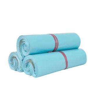 Poly Mailer LDPE Parcel Bag Courier Packing Bags Poly Plastic Blue Shipping Mailers Postal Bag Polymailer for Clothes - Product Image 2