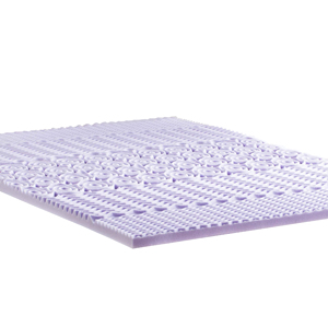 Twin Convoluted Gel massage bed Memory Foam purple mattress pads & toppers with Removable Cover Bundle