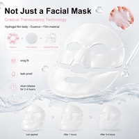 Masque en hydrogel bio hydratant en profondeur et réparateur de barrière antioxydante avec niacinamide pour peaux sèches – Vente en gros usine