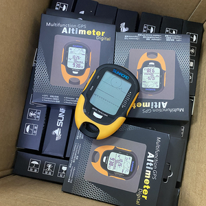 DSM11 Boussole GPS multifonction, altimètre, baromètre, appareil de navigation portable pour l'extérieur, montre de sport jaune et noire - Product Image 3