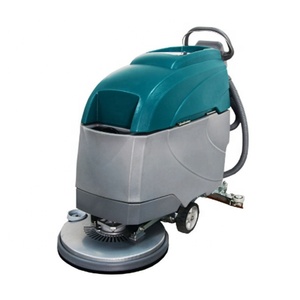 Máquina inalámbrica de empuje manual para limpieza de suelos de piedra y mármol, fregadora de suelos automática con sistema de empuje, tipo manual con cable. - Product Image 4