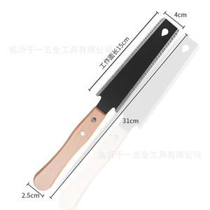 Double Blade Woodworking Saw Fixed Blade Fine Tooth Hand Saw For Hardwood Tenoning - Product Image 5