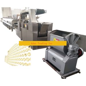 Ligne de production de biscuits croustillants et résistants 100 kg coupe de rouleaux de biscuits et machine de formage de rouleaux four à tunnel électrique - Product Image 1