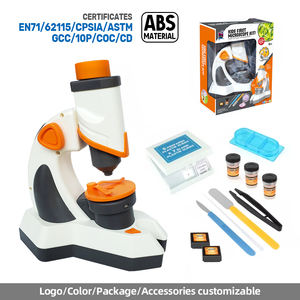 1000倍デジタルSTEMキットポータブル顕微鏡おもちゃ子供向け教育科学玩具ズーム顕微鏡プラスチック製 - Product Image 2