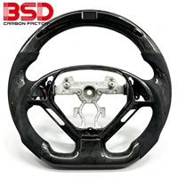 Accessoires intérieurs de voiture, volant en fibre de carbone nid d'abeille pour Infiniti G37 G37S