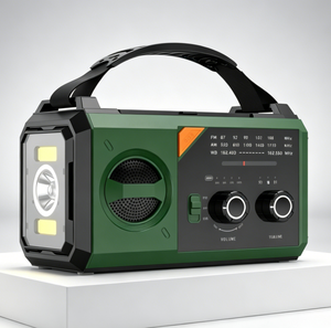 Neues Modell Solar-Radio für Notfälle AM/FM/NOAA/WB Wetter-Notfallradio mit 20000mAh Handkurbel-Radio aus ABS - Product Image 1