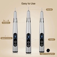 Ponceuse à ongles professionnelle limes à ongles manucure 35000 tr/min micromoteur forte perceuse à ongles