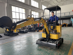 Mini máquina escavadeira pequena da terra, máquina escavadora da terra de 1 ton 1.5 ton 2ton - Product Image 4