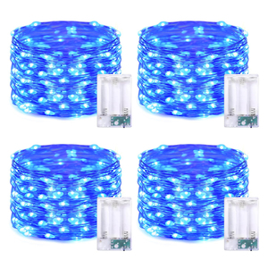 Guirlandes lumineuses de Noël multicolores à brancher, lumières LED scintillantes pour arbre de Noël, différentes options de minuterie et fonction mémoire - Product Image 3
