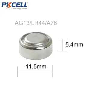 The Button Battery 1.5v High Quality Ag13 Lr44 A76 Alkaline Button Cell Battery For Calculator