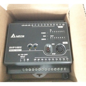 Controlador Lógico Programable (PLC) DVP16EC00T3 Original, 100-240 VCA, DVP-EC3, 16 Entradas/Salidas, Salida de Transistor - Product Image 1