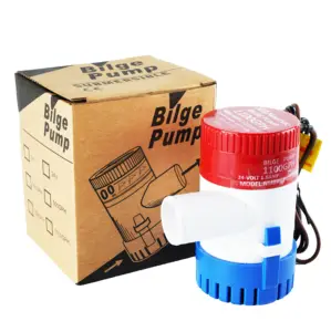 12 Volt nicht automatische Bilgen pumpe 1100 gph Auslass 29mm zum Entfernen von Boots wasser