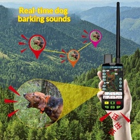 Collier de suivi intelligent 4G GPRS transfrontalier pour chien de chasse, dispositif de localisation et d'entraînement, inhibiteur d'aboiement, surveillance audio à distance, IP68