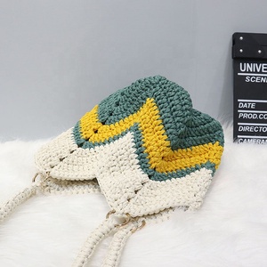 Handmade 300G Dây Sợi Dây Thừng 100% <span class=keywords><strong>Polyester</strong></span> Nhuộm Phẳng Bện Phong Cách Cho Đan & Crochet Rỗng Đầy Sợi Với Phẳng Sợi Tự Làm - Product Image 6