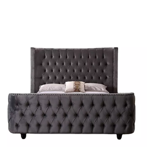 Latest Design Wholesale Factory Price Double Queen <strong>king</strong> <strong>Size</strong> <strong>Bed</strong> Frame Furniture Bedroom <strong>Bed</strong> - Product Image 2