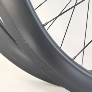 Set di Ruote in Carbonio Tubeless Clincher 700C con Freno a Cerchio, Larghezza 26mm, Profondità 35/38/40/45/50/55/60mm, Tubolare 20/24 Fori, Ratchet 36T Shimano 11s - Product Image 3