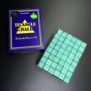 Craies de billard de qualité supérieure 144 pièces par boîte <span class=keywords><strong>craie</strong></span> triangulaire de queue de billard et de billard en vente - Product Image 2