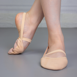 Zapatos de <span class=keywords><strong>Ballet</strong></span> Artísticos Personalizados al por Mayor, Cómodos y Suaves con Suela Media y Tacón Plano para Niñas, para <span class=keywords><strong>Escuelas</strong></span> e Institutos de <span class=keywords><strong>Ballet</strong></span> - Product Image 5