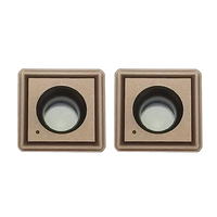 Plaquettes de tournage CNC en carbure Siomeca U-drill SPMG050204 SPMG060204 SPMG07T308 SPMG090408 SPMG110408 pour outils de tournage sur tour CNC