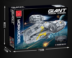 Nuovo Arrivo MORK 032002 Blocchi da Costruzione Giganti Razor Crown <span class=keywords><strong>Giocattoli</strong></span> Fai-da-Te Compatibili con <span class=keywords><strong>Tutti</strong></span> i <span class=keywords><strong>Giocattoli</strong></span> per Bambini - Product Image 3