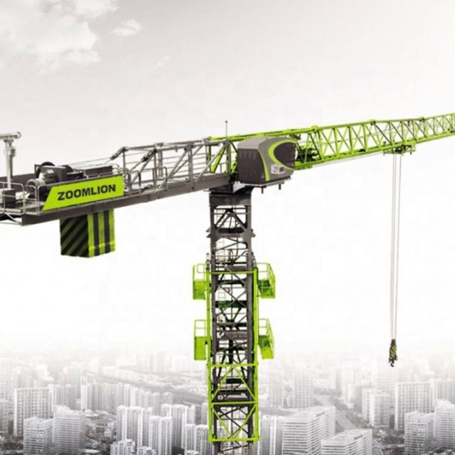 China Mobilecrane ZOOMLION 25T Slewing Motor Luffing-Jib Tower Crane L400-25