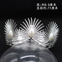 Couronne en alliage miniature pour décoration d'anniversaire, accessoires de fête, décorations de gâteau, topper de gâteau, mariage, Saint-Valentin - Vente chaude