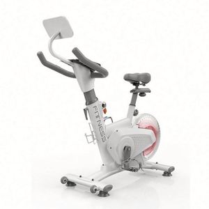 Nouveau Vélo Professionnel Commercial Ultra Silencieux avec Volant d'Inertie de 8 kg, Résistance Magnétique, Écran LCD, Cadre en Acier, Charge Maximale Utilisateur 200 kg - Product Image 2