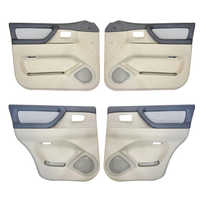 Accessoires de voiture YBJ, panneau de porte beige gris pour Land Cruiser 1990-1998 FJ100, remplacement en PVC beige gris pour le cuir LC100