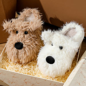 Nouveau produit : Chaussons d'intérieur chauds et doux en peluche à bout fermé, antidérapants, pour l'hiver, pour fabricants de chaussons, en promotion - Product Image 6