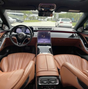 Mercedes-Benz <span class=keywords><strong>Classe</strong></span> <span class=keywords><strong>S</strong></span> 2023 <span class=keywords><strong>S</strong></span> <span class=keywords><strong>400</strong></span> L Version Luxe d'occasion – Berline de luxe pleine grandeur pour l'exportation mondiale aux concessionnaires de voitures d'occasion - Product Image 3